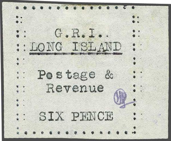 Lot 2309 - brit. colonies long island -  Corinphila Auction AG Day 3 - Great Britain, British Colonies, Pre-Union South Africa - the Besançon Collection (Part Ii)