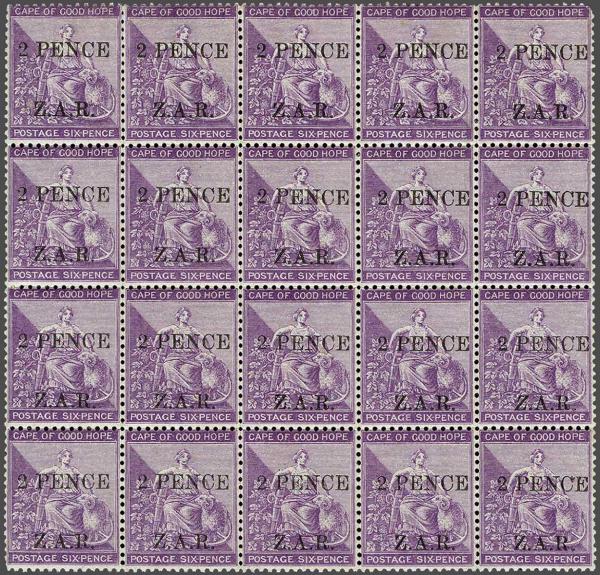 Lot 6056 - brit. colonies mafeking -  Corinphila Auction AG Day 3 - Great Britain, British Colonies, Pre-Union South Africa - the Besançon Collection (Part Ii)