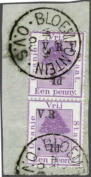 Lot 6226 - brit. colonies Orange Freestate -  Corinphila Auction AG Day 3 - Great Britain, British Colonies, Pre-Union South Africa - the Besançon Collection (Part Ii)