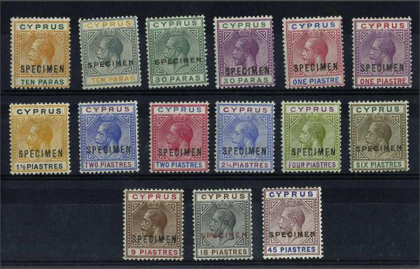 Lot 1946 - brit. colonies Cyprus - Corinphila Auction AG Day 3 - Great Britain, British Colonies, Pre-Union South Africa - the Besançon Collection (Part Ii) Lot 1946 - brit. colonies Cyprus - Corinphila Auction AG Day 3 - Great Britain, British Colonies, Pre-Union South Africa - the Besançon Collection (Part Ii)