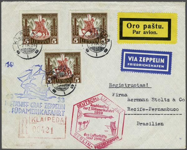 Lot 5179 - europe Lietuva Lietuvos - Corinphila Auction AG Day 4- Europe & Overseas, Zeppelin-Mail, Die Sammlung Erivan (Part I), Schweiz & Liechtenstein Lot 5179 - europe Lietuva Lietuvos - Corinphila Auction AG Day 4- Europe & Overseas, Zeppelin-Mail, Die Sammlung Erivan (Part I), Schweiz & Liechtenstein