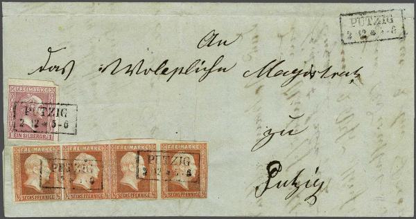 Lot 2362 - germany preussen -  Corinphila Auction AG Day 4- Europe & Overseas, Zeppelin-Mail, Die Sammlung Erivan (Part I), Schweiz & Liechtenstein
