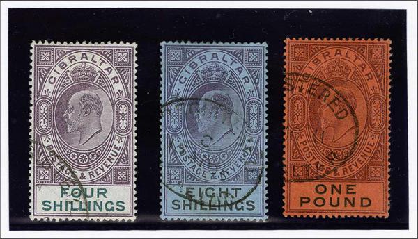 Lot 2116 - brit. colonies Gibraltar -  Corinphila Auction AG Day 3 - Great Britain, British Colonies, Pre-Union South Africa - the Besançon Collection (Part Ii)