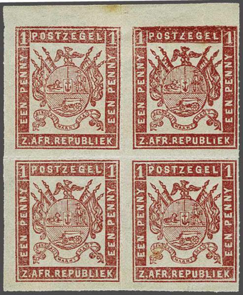 Lot 6311 - brit. colonies transvaal - Corinphila Auction AG Day 3 - Great Britain, British Colonies, Pre-Union South Africa - the Besançon Collection (Part Ii) Lot 6311 - brit. colonies transvaal - Corinphila Auction AG Day 3 - Great Britain, British Colonies, Pre-Union South Africa - the Besançon Collection (Part Ii)