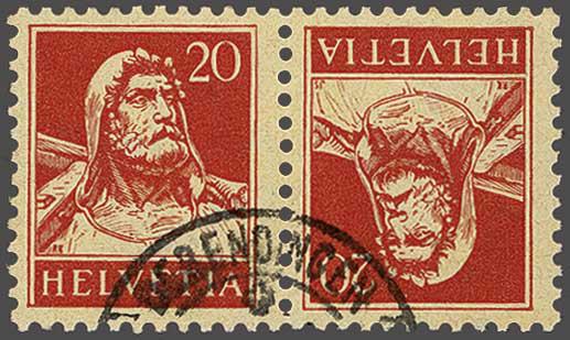Lot 8115 - Switzerland Se-tenant pairs, tete-beches - Corinphila Auction AG Day 4- Europe & Overseas, Zeppelin-Mail, Die Sammlung Erivan (Part I), Schweiz & Liechtenstein Lot 8115 - Switzerland Se-tenant pairs, tete-beches - Corinphila Auction AG Day 4- Europe & Overseas, Zeppelin-Mail, Die Sammlung Erivan (Part I), Schweiz & Liechtenstein