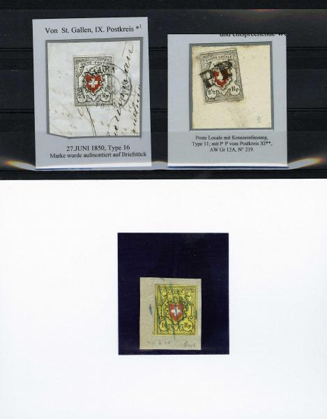 Lot 8492 - Switzerland cantonals (lots) - Corinphila Auction AG Day 4- Europe & Overseas, Zeppelin-Mail, Die Sammlung Erivan (Part I), Schweiz & Liechtenstein Lot 8492 - Switzerland cantonals (lots) - Corinphila Auction AG Day 4- Europe & Overseas, Zeppelin-Mail, Die Sammlung Erivan (Part I), Schweiz & Liechtenstein