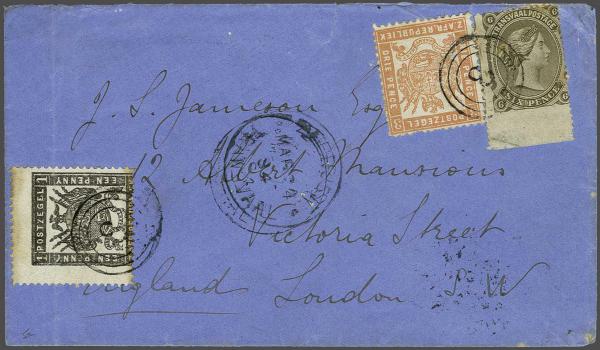 Lot 6416 - brit. colonies transvaal -  Corinphila Auction AG Day 3 - Great Britain, British Colonies, Pre-Union South Africa - the Besançon Collection (Part Ii)