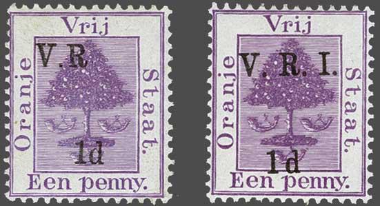 Lot 6225 - brit. colonies Orange Freestate -  Corinphila Auction AG Day 3 - Great Britain, British Colonies, Pre-Union South Africa - the Besançon Collection (Part Ii)