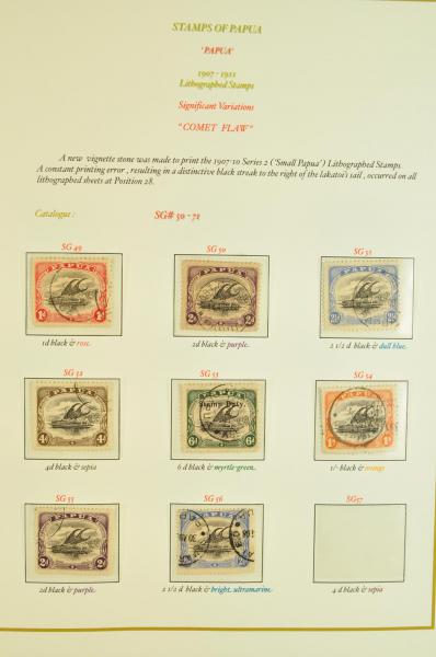 Lot 1855 - brit. colonies papua new guinea - Corinphila Auction AG Day 3 - Great Britain, British Colonies, Pre-Union South Africa - the Besançon Collection (Part Ii) Lot 1855 - brit. colonies papua new guinea - Corinphila Auction AG Day 3 - Great Britain, British Colonies, Pre-Union South Africa - the Besançon Collection (Part Ii)