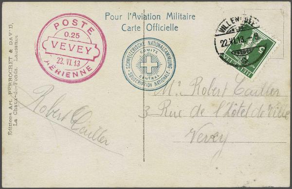 Lot 8303 - Switzerland airmail -  Corinphila Auction AG Day 4- Europe & Overseas, Zeppelin-Mail, Die Sammlung Erivan (Part I), Schweiz & Liechtenstein