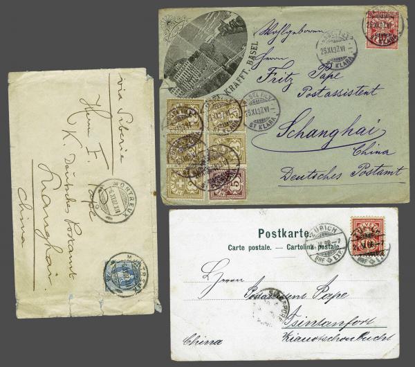 Lot 8514 - Switzerland Switzerland - Corinphila Auction AG Day 4- Europe & Overseas, Zeppelin-Mail, Die Sammlung Erivan (Part I), Schweiz & Liechtenstein Lot 8514 - Switzerland Switzerland - Corinphila Auction AG Day 4- Europe & Overseas, Zeppelin-Mail, Die Sammlung Erivan (Part I), Schweiz & Liechtenstein