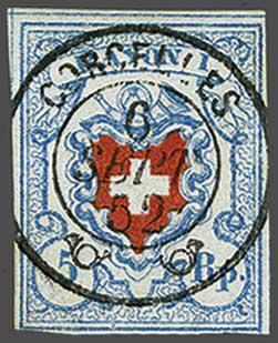Lot 7186 - Switzerland rayon i light blue - Corinphila Auction AG Day 5- Schweiz - Die Sammlung Erivan (Teil 1), Die Sammlung Jack Luder (Teil 5), Schweiz & Liechtenstein Lot 7186 - Switzerland rayon i light blue - Corinphila Auction AG Day 5- Schweiz - Die Sammlung Erivan (Teil 1), Die Sammlung Jack Luder (Teil 5), Schweiz & Liechtenstein