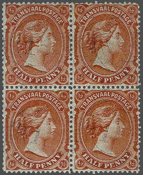 Lot 6383 - brit. colonies transvaal -  Corinphila Auction AG Day 3 - Great Britain, British Colonies, Pre-Union South Africa - the Besançon Collection (Part Ii)