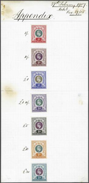 Lot 6177 - brit. colonies natal -  Corinphila Auction AG Day 3 - Great Britain, British Colonies, Pre-Union South Africa - the Besançon Collection (Part Ii)
