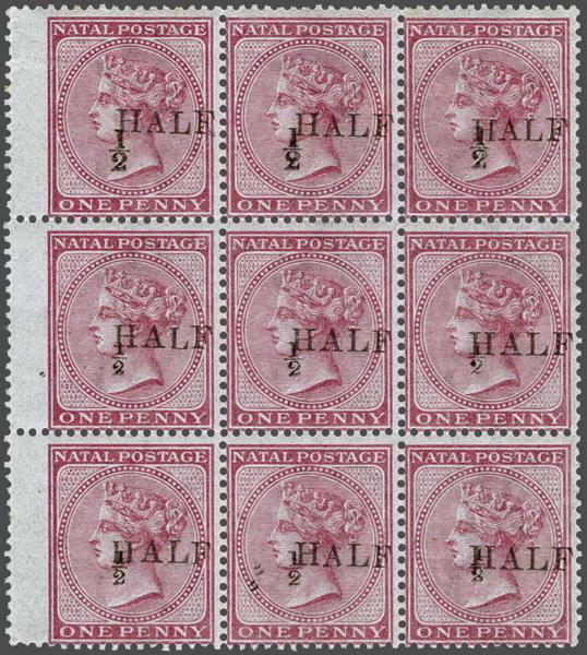 Lot 6143 - brit. colonies natal - Corinphila Auction AG Day 3 - Great Britain, British Colonies, Pre-Union South Africa - the Besançon Collection (Part Ii) Lot 6143 - brit. colonies natal - Corinphila Auction AG Day 3 - Great Britain, British Colonies, Pre-Union South Africa - the Besançon Collection (Part Ii)