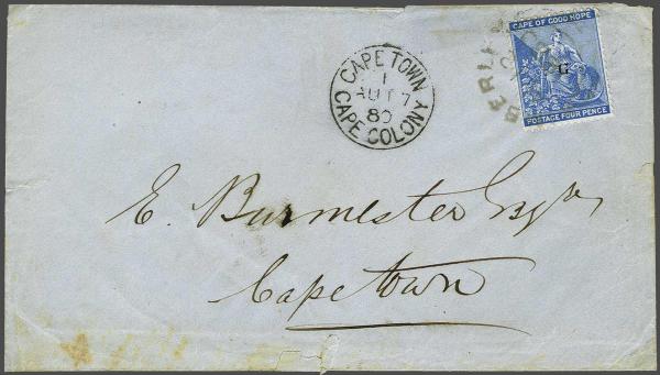 Lot 6079 - brit. colonies griqualand - Corinphila Auction AG Day 3 - Great Britain, British Colonies, Pre-Union South Africa - the Besançon Collection (Part Ii) Lot 6079 - brit. colonies griqualand - Corinphila Auction AG Day 3 - Great Britain, British Colonies, Pre-Union South Africa - the Besançon Collection (Part Ii)