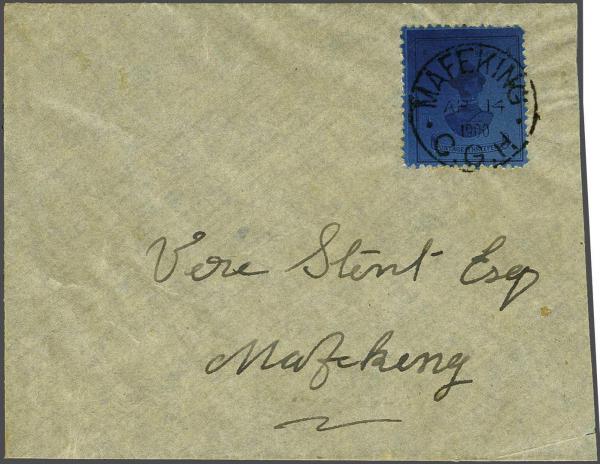 Lot 6052 - brit. colonies mafeking -  Corinphila Auction AG Day 3 - Great Britain, British Colonies, Pre-Union South Africa - the Besançon Collection (Part Ii)