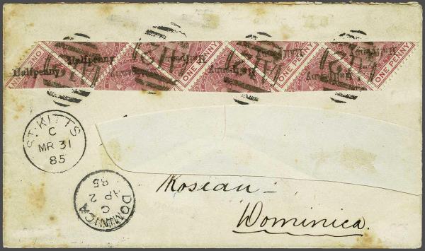 Lot 2323 - brit. colonies st. kitts nevis - Corinphila Auction AG Day 3 - Great Britain, British Colonies, Pre-Union South Africa - the Besançon Collection (Part Ii) Lot 2323 - brit. colonies st. kitts nevis - Corinphila Auction AG Day 3 - Great Britain, British Colonies, Pre-Union South Africa - the Besançon Collection (Part Ii)