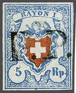 Lot 7393 - Switzerland rayon i light blue - Corinphila Auction AG Day 5- Schweiz - Die Sammlung Erivan (Teil 1), Die Sammlung Jack Luder (Teil 5), Schweiz & Liechtenstein Lot 7393 - Switzerland rayon i light blue - Corinphila Auction AG Day 5- Schweiz - Die Sammlung Erivan (Teil 1), Die Sammlung Jack Luder (Teil 5), Schweiz & Liechtenstein