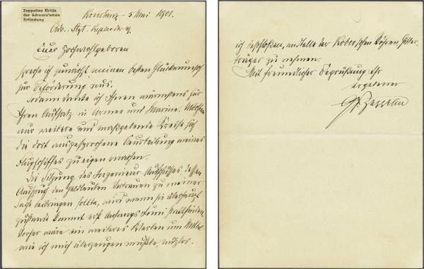 Lot 5002 - germany zeppelin mail -  Corinphila Auction AG Day 4- Europe & Overseas, Zeppelin-Mail, Die Sammlung Erivan (Part I), Schweiz & Liechtenstein