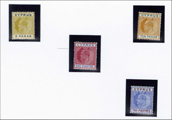 Lot 1938 - brit. colonies Cyprus -  Corinphila Auction AG Day 3 - Great Britain, British Colonies, Pre-Union South Africa - the Besançon Collection (Part Ii)