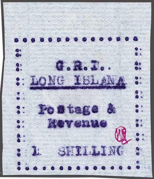 Lot 2298 - brit. colonies long island -  Corinphila Auction AG Day 3 - Great Britain, British Colonies, Pre-Union South Africa - the Besançon Collection (Part Ii)