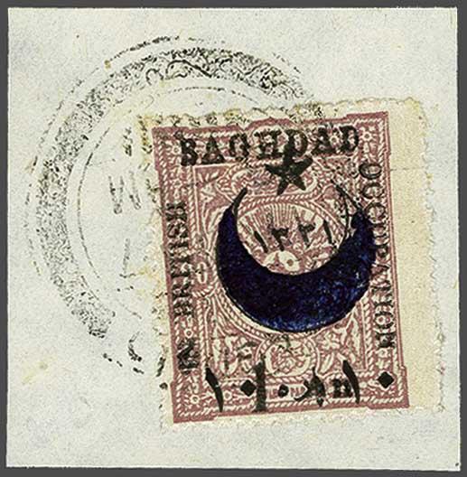 Lot 2240 - brit. colonies Brit.Occup. Bagdad - Corinphila Auction AG Day 3 - Great Britain, British Colonies, Pre-Union South Africa - the Besançon Collection (Part Ii) Lot 2240 - brit. colonies Brit.Occup. Bagdad - Corinphila Auction AG Day 3 - Great Britain, British Colonies, Pre-Union South Africa - the Besançon Collection (Part Ii)