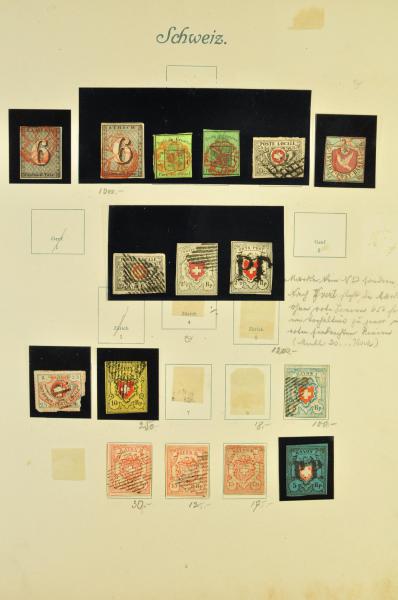 Lot 8484 - Switzerland cantonals (lots) - Corinphila Auction AG Day 4- Europe & Overseas, Zeppelin-Mail, Die Sammlung Erivan (Part I), Schweiz & Liechtenstein Lot 8484 - Switzerland cantonals (lots) - Corinphila Auction AG Day 4- Europe & Overseas, Zeppelin-Mail, Die Sammlung Erivan (Part I), Schweiz & Liechtenstein