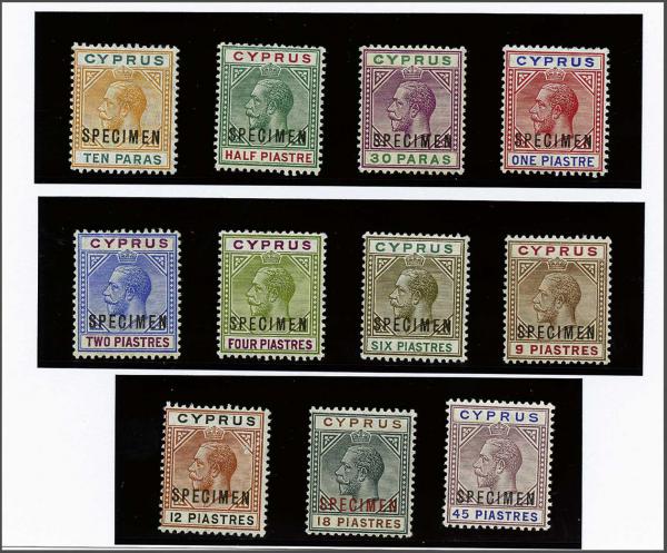 Lot 1941 - brit. colonies Cyprus -  Corinphila Auction AG Day 3 - Great Britain, British Colonies, Pre-Union South Africa - the Besançon Collection (Part Ii)