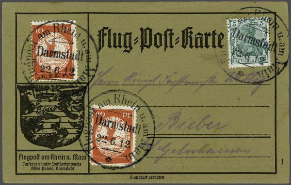 Lot 2507 - germany dt. reich -  Corinphila Auction AG Day 4- Europe & Overseas, Zeppelin-Mail, Die Sammlung Erivan (Part I), Schweiz & Liechtenstein