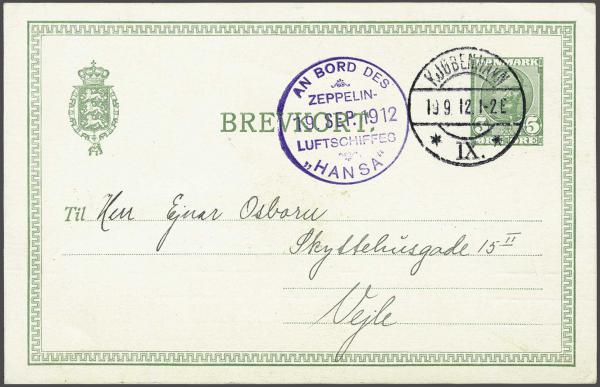 Lot 5022 - europe Denmark -  Corinphila Auction AG Day 4- Europe & Overseas, Zeppelin-Mail, Die Sammlung Erivan (Part I), Schweiz & Liechtenstein