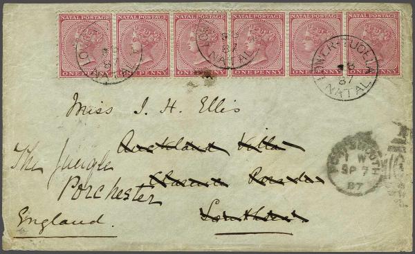 Lot 6130 - brit. colonies natal - Corinphila Auction AG Day 3 - Great Britain, British Colonies, Pre-Union South Africa - the Besançon Collection (Part Ii) Lot 6130 - brit. colonies natal - Corinphila Auction AG Day 3 - Great Britain, British Colonies, Pre-Union South Africa - the Besançon Collection (Part Ii)