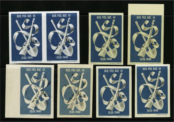 Lot 8238 - Switzerland soldier stamps - Corinphila Auction AG Day 4- Europe & Overseas, Zeppelin-Mail, Die Sammlung Erivan (Part I), Schweiz & Liechtenstein Lot 8238 - Switzerland soldier stamps - Corinphila Auction AG Day 4- Europe & Overseas, Zeppelin-Mail, Die Sammlung Erivan (Part I), Schweiz & Liechtenstein