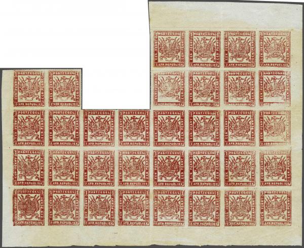 Lot 6297 - brit. colonies transvaal - Corinphila Auction AG Day 3 - Great Britain, British Colonies, Pre-Union South Africa - the Besançon Collection (Part Ii) Lot 6297 - brit. colonies transvaal - Corinphila Auction AG Day 3 - Great Britain, British Colonies, Pre-Union South Africa - the Besançon Collection (Part Ii)