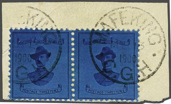 Lot 6040 - brit. colonies mafeking -  Corinphila Auction AG Day 3 - Great Britain, British Colonies, Pre-Union South Africa - the Besançon Collection (Part Ii)
