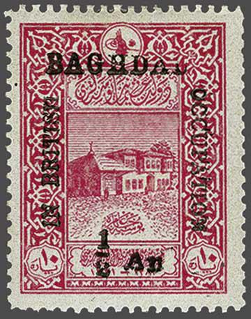 Lot 2183 - brit. colonies Brit.Occup. Bagdad - Corinphila Auction AG Day 3 - Great Britain, British Colonies, Pre-Union South Africa - the Besançon Collection (Part Ii) Lot 2183 - brit. colonies Brit.Occup. Bagdad - Corinphila Auction AG Day 3 - Great Britain, British Colonies, Pre-Union South Africa - the Besançon Collection (Part Ii)
