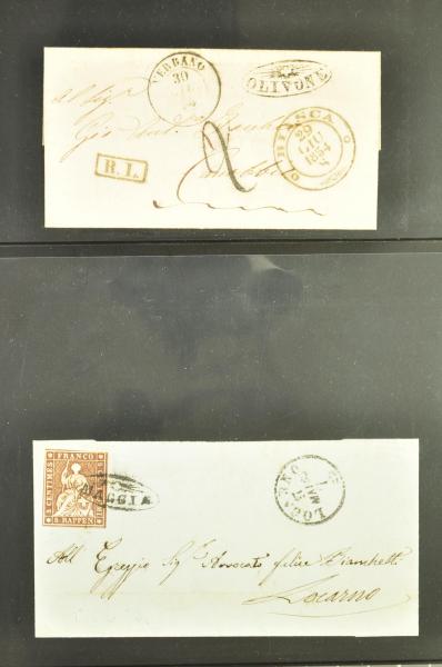 Lot 8497 - Switzerland cantonals (lots) - Corinphila Auction AG Day 4- Europe & Overseas, Zeppelin-Mail, Die Sammlung Erivan (Part I), Schweiz & Liechtenstein Lot 8497 - Switzerland cantonals (lots) - Corinphila Auction AG Day 4- Europe & Overseas, Zeppelin-Mail, Die Sammlung Erivan (Part I), Schweiz & Liechtenstein