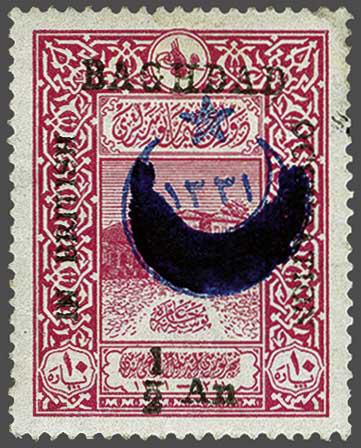 Lot 2223 - brit. colonies Brit.Occup. Bagdad - Corinphila Auction AG Day 3 - Great Britain, British Colonies, Pre-Union South Africa - the Besançon Collection (Part Ii) Lot 2223 - brit. colonies Brit.Occup. Bagdad - Corinphila Auction AG Day 3 - Great Britain, British Colonies, Pre-Union South Africa - the Besançon Collection (Part Ii)