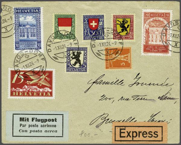 Lot 8097 - Switzerland pro juventute - Corinphila Auction AG Day 4- Europe & Overseas, Zeppelin-Mail, Die Sammlung Erivan (Part I), Schweiz & Liechtenstein Lot 8097 - Switzerland pro juventute - Corinphila Auction AG Day 4- Europe & Overseas, Zeppelin-Mail, Die Sammlung Erivan (Part I), Schweiz & Liechtenstein