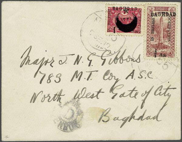 Lot 2233 - brit. colonies Brit.Occup. Bagdad - Corinphila Auction AG Day 3 - Great Britain, British Colonies, Pre-Union South Africa - the Besançon Collection (Part Ii) Lot 2233 - brit. colonies Brit.Occup. Bagdad - Corinphila Auction AG Day 3 - Great Britain, British Colonies, Pre-Union South Africa - the Besançon Collection (Part Ii)