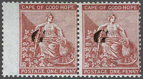 Lot 6070 - brit. colonies griqualand - Corinphila Auction AG Day 3 - Great Britain, British Colonies, Pre-Union South Africa - the Besançon Collection (Part Ii) Lot 6070 - brit. colonies griqualand - Corinphila Auction AG Day 3 - Great Britain, British Colonies, Pre-Union South Africa - the Besançon Collection (Part Ii)