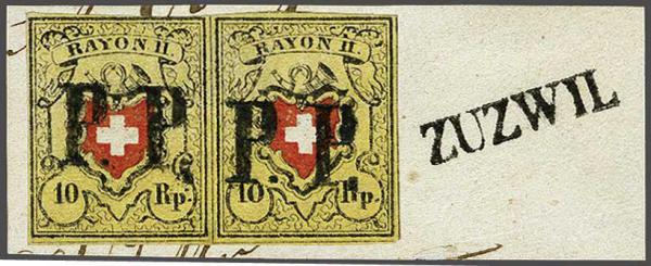 Lot 7354 - Switzerland rayon ii -  Corinphila Auction AG Day 5- Schweiz - Die Sammlung Erivan (Teil 1), Die Sammlung Jack Luder (Teil 5), Schweiz & Liechtenstein