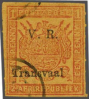 Lot 6408 - brit. colonies transvaal -  Corinphila Auction AG Day 3 - Great Britain, British Colonies, Pre-Union South Africa - the Besançon Collection (Part Ii)