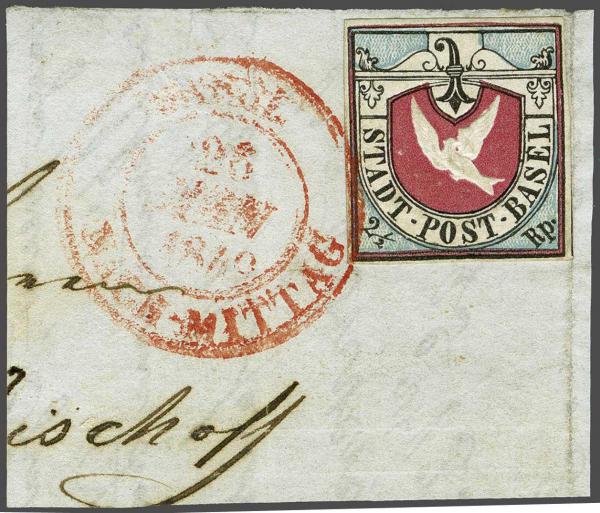 Lot 7114 - Switzerland basle - Corinphila Auction AG Day 5- Schweiz - Die Sammlung Erivan (Teil 1), Die Sammlung Jack Luder (Teil 5), Schweiz & Liechtenstein Lot 7114 - Switzerland basle - Corinphila Auction AG Day 5- Schweiz - Die Sammlung Erivan (Teil 1), Die Sammlung Jack Luder (Teil 5), Schweiz & Liechtenstein