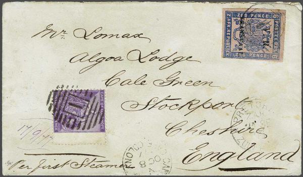 Lot 6356 - brit. colonies transvaal - Corinphila Auction AG Day 3 - Great Britain, British Colonies, Pre-Union South Africa - the Besançon Collection (Part Ii) Lot 6356 - brit. colonies transvaal - Corinphila Auction AG Day 3 - Great Britain, British Colonies, Pre-Union South Africa - the Besançon Collection (Part Ii)
