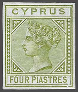 Lot 1905 - brit. colonies Cyprus - Corinphila Auction AG Day 3 - Great Britain, British Colonies, Pre-Union South Africa - the Besançon Collection (Part Ii) Lot 1905 - brit. colonies Cyprus - Corinphila Auction AG Day 3 - Great Britain, British Colonies, Pre-Union South Africa - the Besançon Collection (Part Ii)