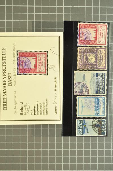 Lot 8371 - Switzerland airmail -  Corinphila Auction AG Day 4- Europe & Overseas, Zeppelin-Mail, Die Sammlung Erivan (Part I), Schweiz & Liechtenstein