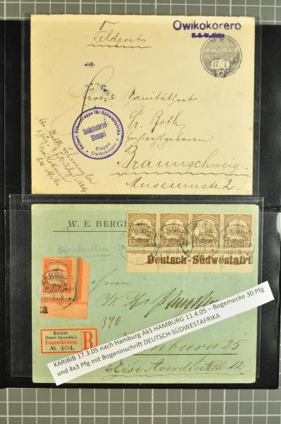 Lot 2408 - germany south west africa - Corinphila Auction AG Day 4- Europe & Overseas, Zeppelin-Mail, Die Sammlung Erivan (Part I), Schweiz & Liechtenstein Lot 2408 - germany south west africa - Corinphila Auction AG Day 4- Europe & Overseas, Zeppelin-Mail, Die Sammlung Erivan (Part I), Schweiz & Liechtenstein