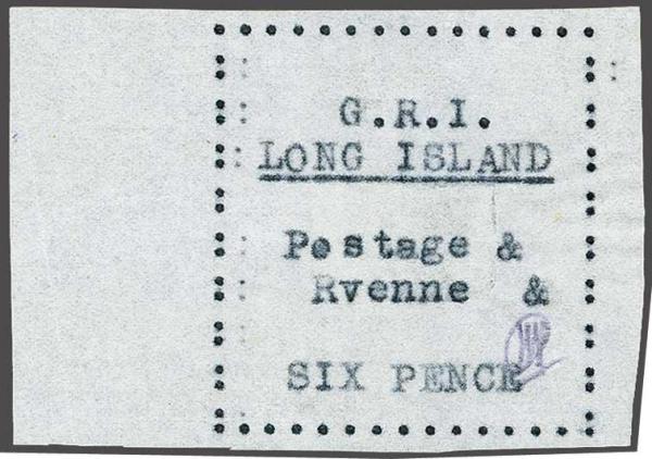 Lot 2308 - brit. colonies long island -  Corinphila Auction AG Day 3 - Great Britain, British Colonies, Pre-Union South Africa - the Besançon Collection (Part Ii)
