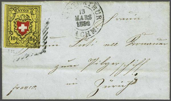 Lot 7366 - Switzerland rayon ii - Corinphila Auction AG Day 5- Schweiz - Die Sammlung Erivan (Teil 1), Die Sammlung Jack Luder (Teil 5), Schweiz & Liechtenstein Lot 7366 - Switzerland rayon ii - Corinphila Auction AG Day 5- Schweiz - Die Sammlung Erivan (Teil 1), Die Sammlung Jack Luder (Teil 5), Schweiz & Liechtenstein